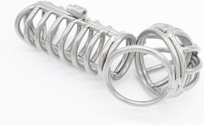Chasity Cage - Peniskooi - Cock - Kuisheidskooi voor Mannen - Metaal - Inbus sluiting - One size