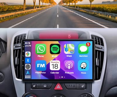 Autoradio 2/32 met Carplay en Android auto | Geschikt voor Kia Cee'd 2006-2009 | Radio scherm met Navigatie | 2006 2007 2008 2009 | Ceed cee d