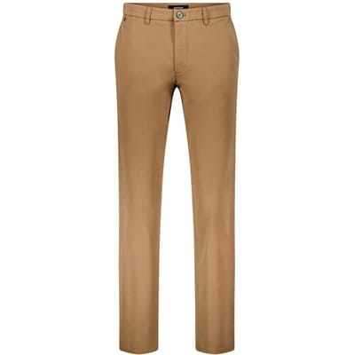Gardeur Broek Bobby Cotton Tencel Comfort Waistband Camel / male