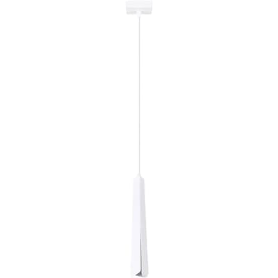 Sollux Lighting Hanglamp Prysm - G9 - wit - staal - 120x8x8cm