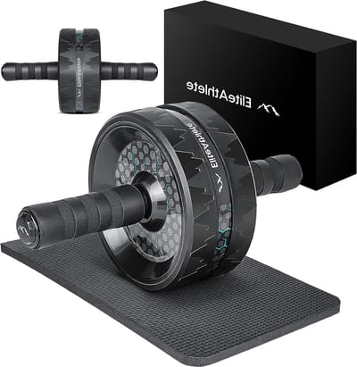 Buikspiertrainer AB Roller - Buiktrainer thuis - Krachtige core training - Extra breed wiel