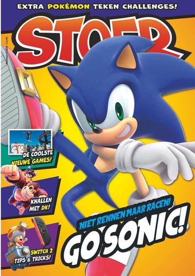 STOER Magazine Nr. 8-2025 - Tijdschriften - Tijdschrift met SONIC - Magazine - Jongens