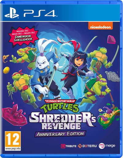 Teenage Mutant Ninja Turtles: Shredders Revenge (Anniversary Edition) - Sony PlayStation 4 - Beat 'em Up