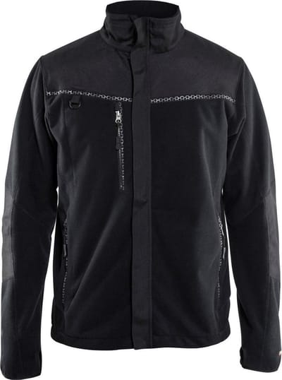Blåkläder 4955-2524 Fleece jack functioneel Zwart maat 4XL