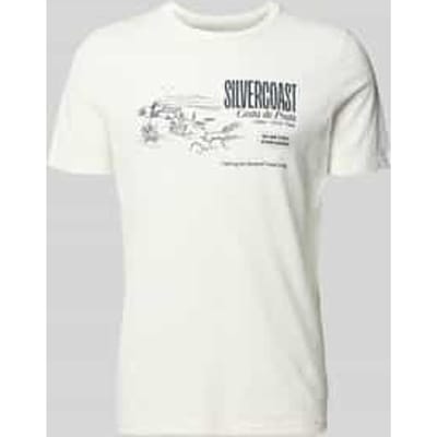 regular fit T-shirt van puur katoen