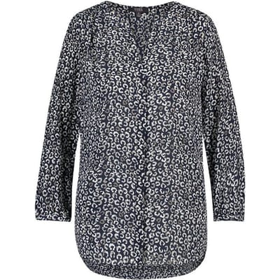 Pintuck Blouse Dierenprint | Toro Cat