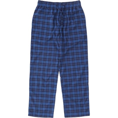 Tekla Unisex Flannel, Pyjamas Pants Blue Hour Maat: XXS | Nachtmode Outlet | Unisex | Blauw