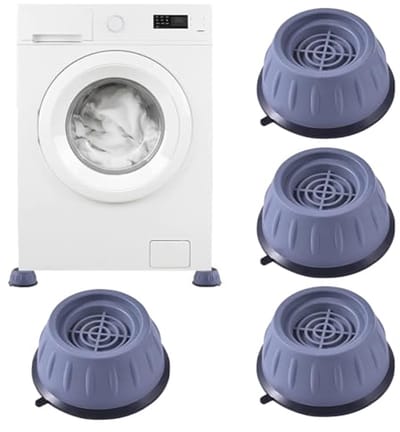 Anti-vibratievoeten voor Wasmachines en Meubels - 4 Stuks