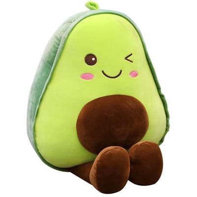 Pluche Avocado Prachtig Zacht Water Rond Schattig Poppenkussen/Kussen Pluche Speelgoed Verjaardags- en Kerstcadeau Voor Vrienden En Familie