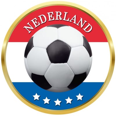 Bierviltjes Holland - 50x stuks - voetbal - EK/WK versiering - onderzetter