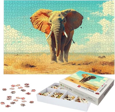 Houten Puzzel - Legpuzzel Volwassenen - Ontspanning en Uitdaging - Lettermarkering Achterkant - 2000 Stukjes - Meerkleurig