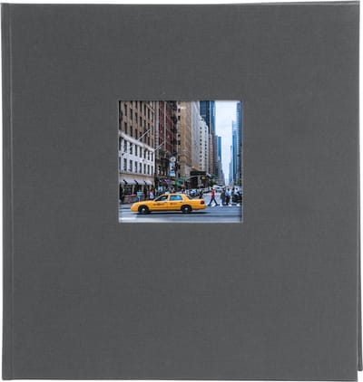 GOLDBUCH GOL-31725 Fotoboek BELLA VISTA grijs, 30x31 cm, 100 blz.