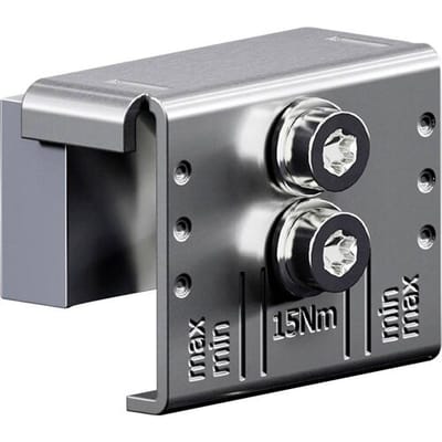 Rittal 9365013 Koppelingen voor E-Cu 15x5-30x10 mm, L: 130 mm Verbindingsstuk 3 stuk(s)