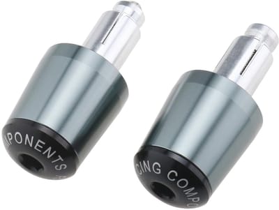 ONF3 - Motorfiets Stuur Plug - Anti Trillingen - Aluminium - Titanium - Eindigt Plug - 22mm - Geschikt voor Yamaha - 2 stuks