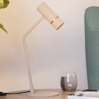 EGLO Caminia Tafellamp - GU10 - 48,5 cm - Zandkleur/Beige/Goud