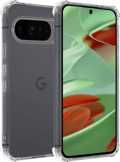 Hoesje Geschikt voor Google Pixel 10 Pro - Sterk & Shockproof - Siliconen Case - Back Cover - Telefoon Hoes Shock Proof - Transparant