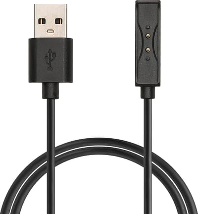 kwmobile USB-oplaadkabel geschikt voor COROS Rate Monitor kabel - Laadkabel voor smartwatch - in zwart