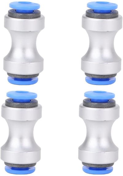 JHUBERS- Feed Tube Connector - 4PCS - Hoge Temperatuurweerstand - 3D-printeraccessoires - Compatibel met P1P/P1S/X1/X1E - Legering Materialen - 3D-printer Connector