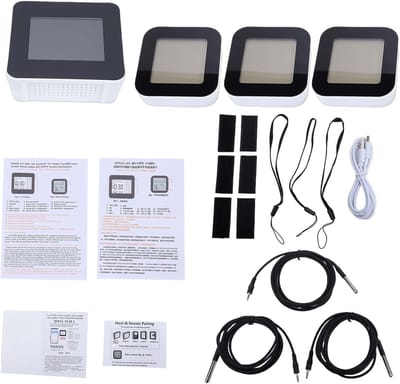 Luchtkwaliteit Monitor - Weerstation Sensor - Thuis Kantoor - 13 In 1 Meting - 3 Sensoren - Wit