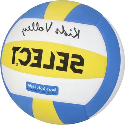 Kids Volleybal 4 wit blauw geel - Duurzame Volleybal voor Kinderen