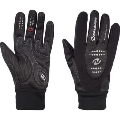 NAKAMURA - windshield ii ux - Handschoenen wielrennen - Zwart