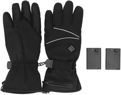 Dailygoods - Verwarmde Handschoenen - Elektrische Touchscreen - Waterdicht en Warm - Grootte L - Handwarmers voor Wintersport - Geschikt voor Outdoor...