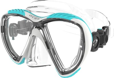 Oceanic Discovery Mask - Zwembril - Duikbril - Volwassenen - Clear/Aqua