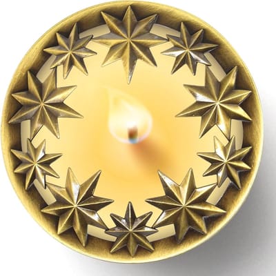Geurkaarsdeksel met Lampshade, Voor Evenredig Brandende Kaarsen, Decoratieve Accessoires en Cadeaus voor Vrouwen, Stijlvolle Verlichting en Sfeer voor Feesten