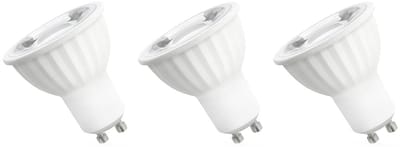 Spectrum LED Lamp GU10 6W - 230V - 530 Lumen - 4000K Neutraal Wit - Natuurlijk licht - Energiezuinig - 3 stuks