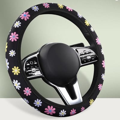 Housse de volant Néoprène Tournesol Rose Sans Anneau Intérieur Housse de Poignée