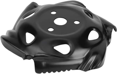 Stalen Maaierkop - Onkruid trimmer - Gazon Onderhoud - Afgeronde Velg - 24 x 24 x 4 cm - Zilver