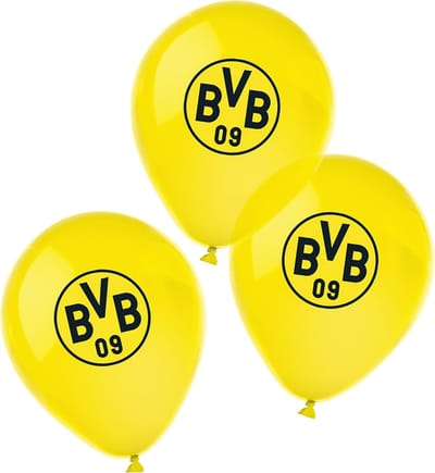 RIETHMULLER - 6 Borussia Dortmund latex ballonnen