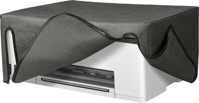 kwmobile hoes geschikt voor HP Smarttank 5105 / Smarttank 5101 - Beschermhoes voor printer - Stofhoes in donkergrijs