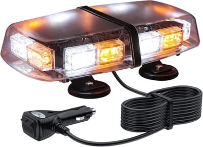 36 LED Noodlamp Met Magnetische Basis - Strobe Waarschuwingslicht Voor Voertuigen