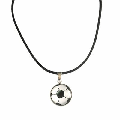 Voetbal ketting -45 cm-2 cm- Charme Bijoux