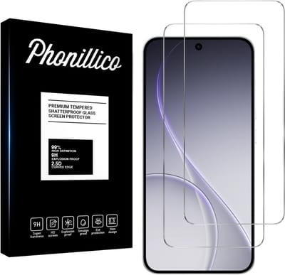 Screenprotector geschikt voor Oppo Reno 15 5G / 15C 5G / 15 F 5G / 15 FS 5G - 2 stuks Beschermglas van glas Transparante glazen schermbeschermfolie