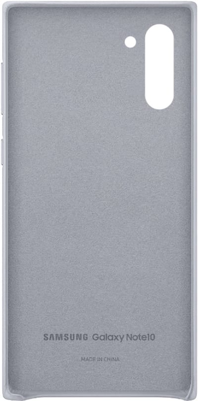 Étui pour Samsung Galaxy Note 10 Samsung Cuir Gris