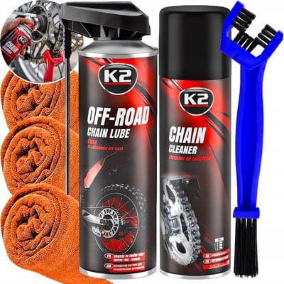 K2 Reinigingsset Wassen Smeren Ketting Smeermiddel Olie Voor Ketting