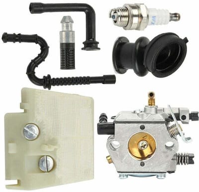 Carburateurrevisiesets geschikt voor Stihl 026, MS260, MS240 en 240 motoren; geschikt voor Walbro WT-194 carburateurs, bougies, luchtfilters en TRIMEC motoren.