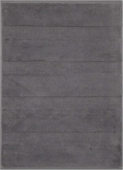 Badmat Deluxe 50x70 cm - Zacht en Absorberend - Katoen - Antraciet Grijs