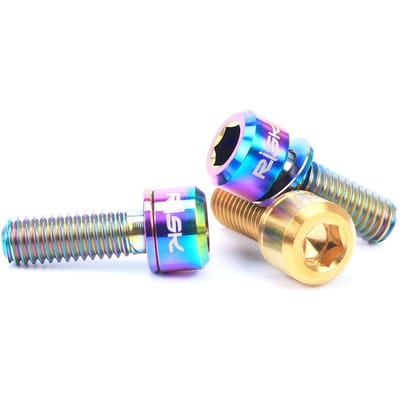 Schroeven M6*18/20mm MTB Fiets Schijfremklauw Bouten Met Ringen 4 STUKS 18 veelkleurig