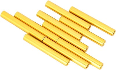 10 stuks Aluminium Spacer van 35mm voor Drone Accessoire - RC Vliegtuig en Quadcopter Onderdelen - Binnendraad Standoff met Ronde Vorm