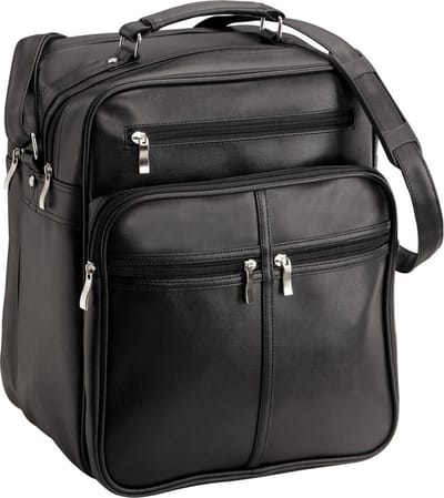 D&N Bags & More Flugumhänger - Schoudertas 30 cm (schwarz)