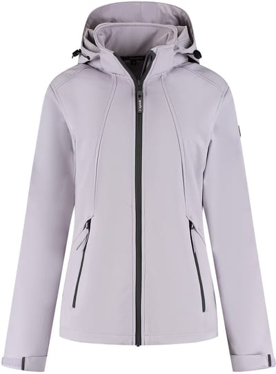 Kjelvik softshell jas Cleo - lila - maat 36
