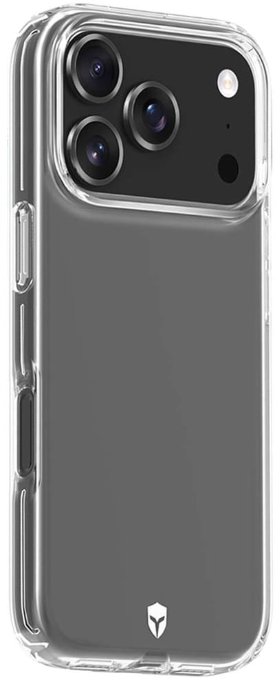 Force Case, Hoesje geschikt voor iPhone 17 Pro Max - FEEL Series Versterkt Tryax System, Transparant
