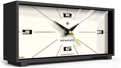 Newgate Thunderbird - Staande klok - Zwart & Creme