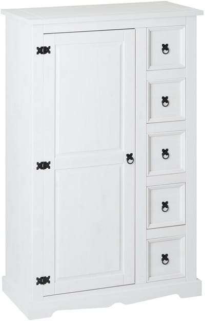 Commode TEQUILA met 5 lades – Wit