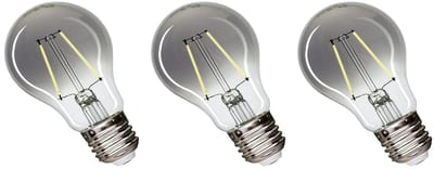 Spectrum LED Lamp E27 2W 230V - 150 Lumen - 4000K Neutraal wit - Natuurlijk licht - Energiezuinig - 3 stuks