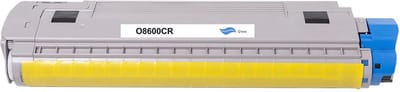OKI 43487711 - Toner Cyaan - 6000 pagina's - Huismerk Compatible - Geschikt voor OKI C8600 Oki C8800 Okidata C8600 Okidata C8800 - O8600CR alternatief - OKI toner