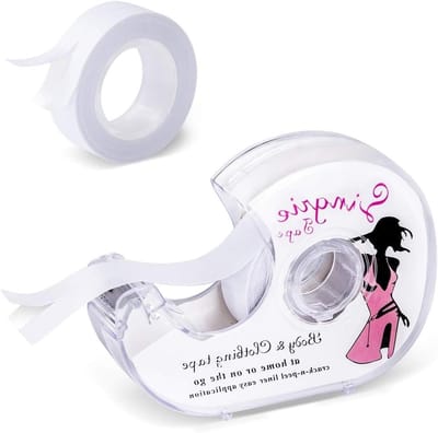 Dubbelzijdige Fashion Tape voor Lichaamsbevestiging, Push Up Tapes en Borst Tape - 10 Meter in 2 Rollen met Rollers